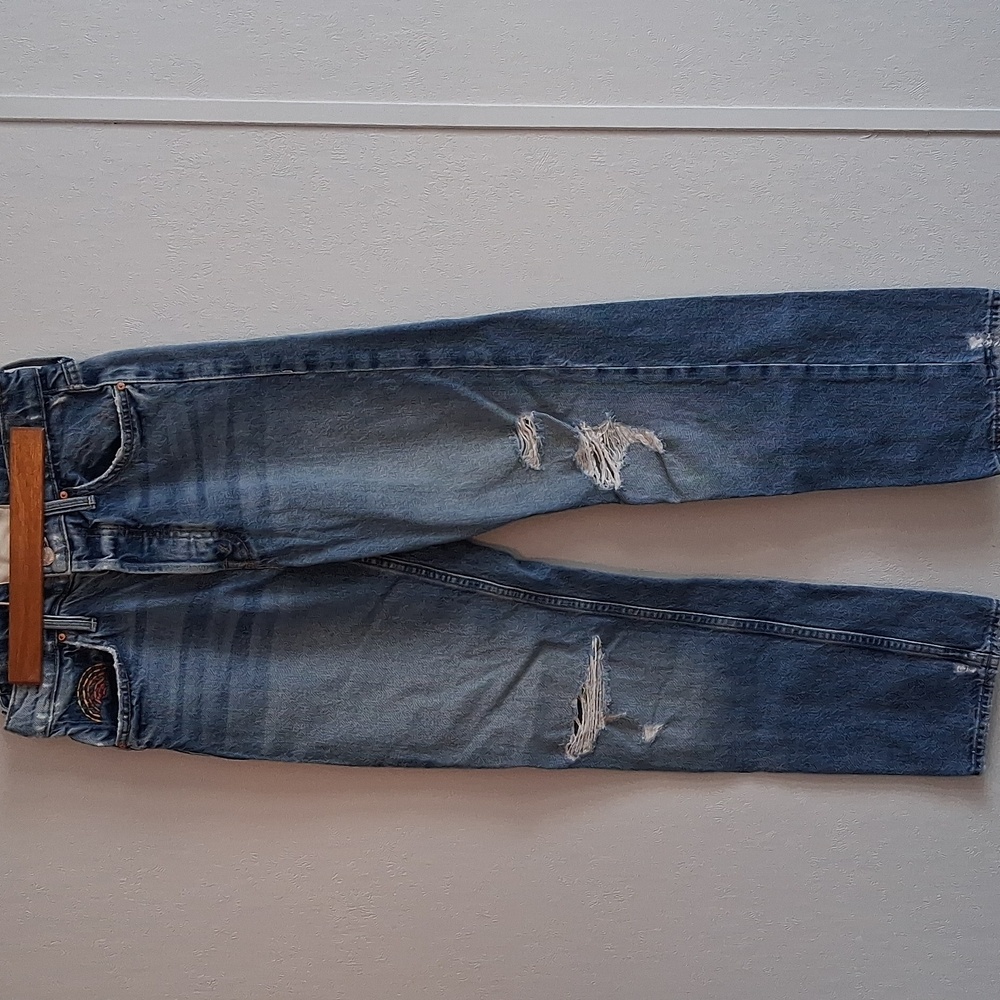 Mother Superior Women's Blue Tomcat Ankle Jeans